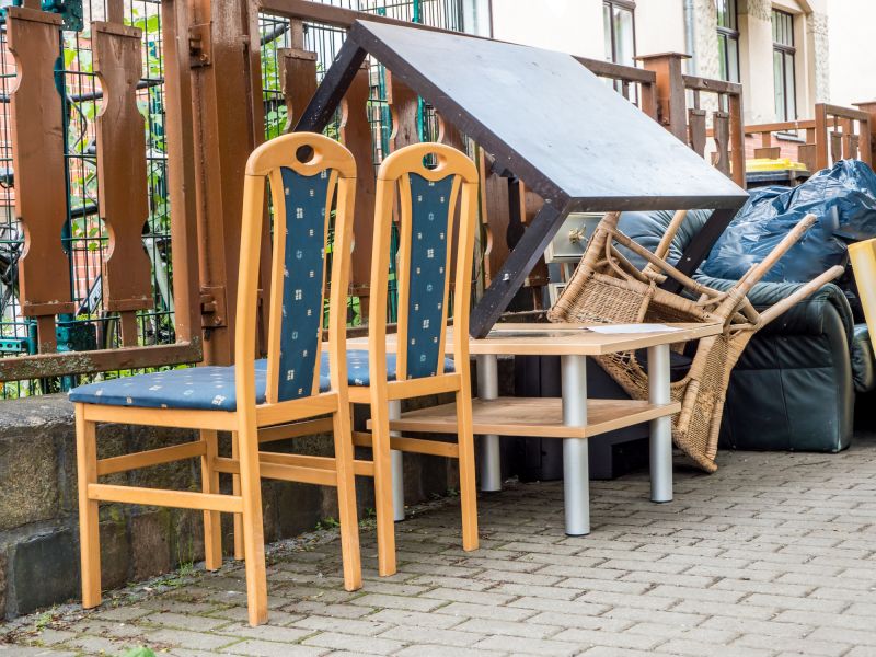 Patio Furniture Removal in Chico, CA
