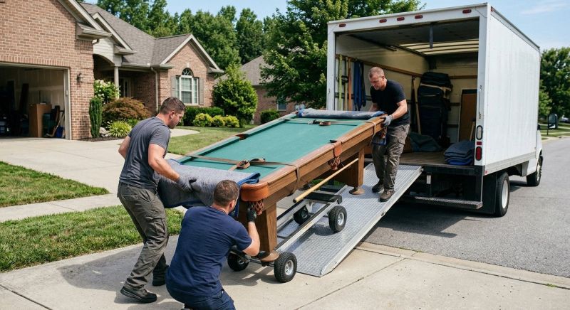 Shuffleboard Table Moving in Long Island, NY